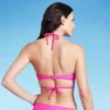 Women's Strappy Halter Bandeau Bikini Top - Shade & Shore™ Pink -Shade & Shore GUEST 0a47784f b764 4427 bf26 0f964a7a86ee