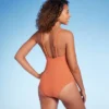 Women's Jacquard Rectangle Wire One Piece Swimsuit - Shade & Shore™ Orange 2 Women's Jacquard Rectangle Wire One Piece Swimsuit - Shade & Shore™ Orange -Shade & Shore GUEST 0f516a5a a8b8 436c a8fa 353cb8aa6d8a