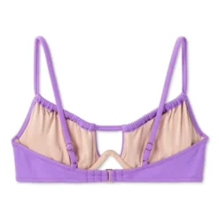 Women's Tunneled Neckline Underwire Bikini Top - Shade & Shore™ Purple -Shade & Shore GUEST 14aecfed 7335 4b52 bd5f 4ecc7f59ce81