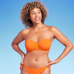 Women's Strappy Bandeau Bikini Top - Shade & Shore™ -Shade & Shore GUEST 20c65dd5 0120 445a 8dee 5981e0e2328c