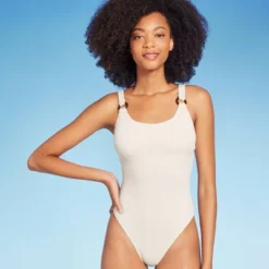 Women's Square Neck Pucker High Leg One Piece Swimsuit - Shade & Shore™ 13 Women's Square Neck Pucker High Leg One Piece Swimsuit - Shade & Shore™ -Shade & Shore GUEST 2772b645 ce56 4464 9314 d757b32211ec