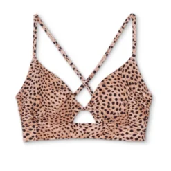 Women's Longline Cut Out Bikini Top - Shade & Shore™ -Shade & Shore GUEST 2d604ea9 ac34 4ff8 a5f3 a17579cb466a