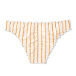 Women's Ruffle Cheeky Bikini Bottom - Shade & Shore™ Orange -Shade & Shore GUEST 2de98c4c 1990 4f88 8bc8 4b5eda0ee6d1