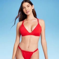 Women's Triangle Push-Up Tunneled Strap Bikini Top - Shade & Shore™ 14 Women's Triangle Push-Up Tunneled Strap Bikini Top - Shade & Shore™ -Shade & Shore GUEST 3450b61c 2104 468b 8888 9e9a853e1f1c