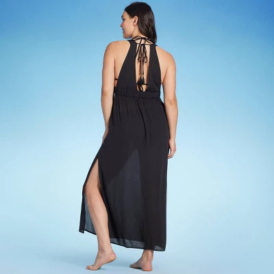 Women's Plunge Cover Up Maxi Dress - Shade & Shore™ 5 Women's Plunge Cover Up Maxi Dress - Shade & Shore™ - Image 3