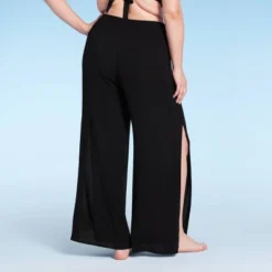 Women's Smocked Waist Side Slit Cover Up Pants - Shade & Shore™ 10 Women's Smocked Waist Side Slit Cover Up Pants - Shade & Shore™ -Shade & Shore GUEST 3cced711 a0f9 4997 aefc 3d2f9d104846