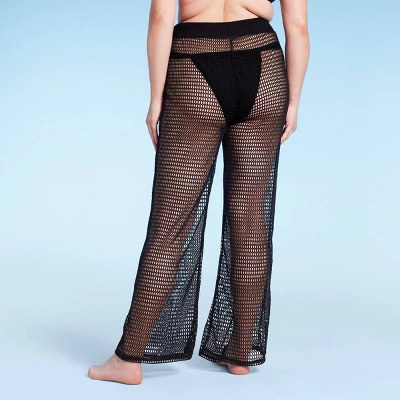 Women's Crochet Cover Up Pants - Shade & Shore™ 5 Women's Crochet Cover Up Pants - Shade & Shore™ - Image 3