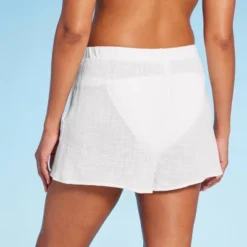 Women's Pull-On Cover Up Shorts - Shade & Shore™ Off-White -Shade & Shore GUEST 4230c55f e68e 4fa1 989a 33457b35941d