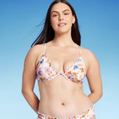 Women's Ruffle Underwire Bikini Top - Shade & Shore™ Multi Floral Print -Shade & Shore GUEST 4709da6d 7052 41eb bf63 9c643261d9b8