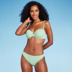 Women's Ribbed Bikini Bottom - Shade & Shore™ -Shade & Shore GUEST 485e1700 57af 4e86 bed5 97bec22260b1