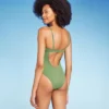 Women's Twist Detail Underwire Extra Cheeky High Leg One Piece Swimsuit - Shade & Shore™ 2 Women's Twist Detail Underwire Extra Cheeky High Leg One Piece Swimsuit - Shade & Shore™ -Shade & Shore GUEST 4e103e1e 8feb 4f1c aa5b c4d073b76b7d