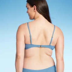 Women's Shirred Ribbed Bralette Bikini Top - Shade & Shore™ -Shade & Shore GUEST 4f2b19fe f2cf 4618 9ec7 a0587780043f