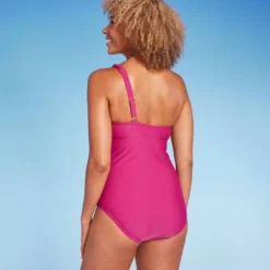 Women's One Shoulder Twist One Piece Swimsuit - Shade & Shore™ -Shade & Shore GUEST 53432da1 99eb 410f a316 496b6fc6582e
