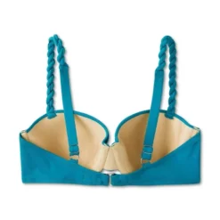 Women's Light Lift Shirred Underwire Bikini Top - Shade & Shore™ Teal Blue -Shade & Shore GUEST 5b3847df 1eb8 4c68 9ed7 1f564aa7ccdd