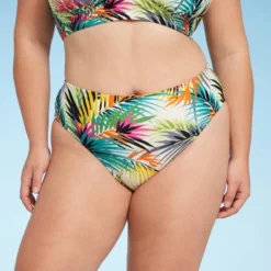 Women's Mid-Rise Hipster Bikini Bottom - Shade & Shore™ Multi -Shade & Shore GUEST 6337e38d 0f6d 4040 994d a76d6f59d837