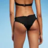 Women's Ruffle Extra Cheeky Bikini Bottom - Shade & Shore™ Black -Shade & Shore GUEST 65e3d3e5 721c 4636 a390 8b67540ad9ec