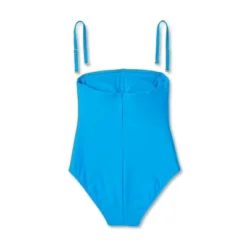 Women's Bandeau One Piece Swimsuit - Shade & Shore™ Blue -Shade & Shore GUEST 77e15a3d b76b 4234 9a0f 754a01d92bd9