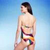 Women's One Shoulder Cut Out One Piece Swimsuit - Shade & Shore™ Multi Abstract Print 2 Women's One Shoulder Cut Out One Piece Swimsuit - Shade & Shore™ Multi Abstract Print -Shade & Shore GUEST 7d9c213b aad3 4b13 985a b3693aa9fab9