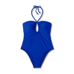 Women's Halter Keyhole Bandeau One Piece Swimsuit - Shade & Shore™ -Shade & Shore GUEST 8787d69c a83e 4937 9ea5 c3e69c95eba5