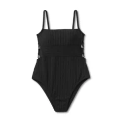 Women's Square Neck Strappy Side Ribbed One Piece Swimsuit - Shade & Shore™ 11 Women's Square Neck Strappy Side Ribbed One Piece Swimsuit - Shade & Shore™ -Shade & Shore GUEST 89380c08 d485 4a4a 970a 533880072ffc
