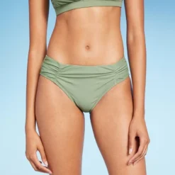 Women's Shirred Hipster Bikini Bottom - Shade & Shore™ -Shade & Shore GUEST 8cc3b6a1 eaee 4770 99b8 558f1f2d8801