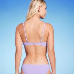 Women's Ribbed Underwire Bikini Top - Shade & Shore™ -Shade & Shore GUEST 8f980eb4 dadc 4361 88eb 1906f31f9799