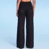 Women's Mid-Waist Crochet Cover Up Pants - Shade & Shore™ Black -Shade & Shore GUEST 98ddb14a 02bc 4969 833e c36d458c1461