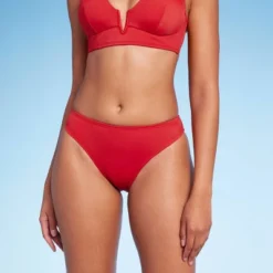 Women's Ribbed Hipster Cheeky Bikini Bottom - Shade & Shore™ -Shade & Shore GUEST 9913fc79 9456 454d acbf f579031dfcb5
