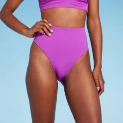 Women's High Waist High Leg Extra Cheeky Bikini Bottom - Shade & Shore™ -Shade & Shore GUEST 99bd2c8e a224 4910 a0f6 6302f7405d1c
