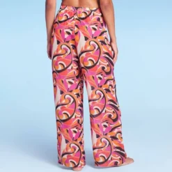 Women's Pull-On Cover Up Pants - Shade & Shore™ Multi Abstract Print