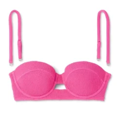 Women's Pucker Textured Light Lift Bandeau Bikini Top - Shade & Shore™ -Shade & Shore GUEST a41a1b96 fe6c 4e7d 83ad d4f9cc4c0121