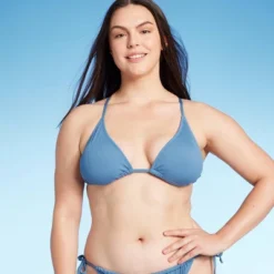 Women's Triangle Ribbed Bikini Top - Shade & Shore™ -Shade & Shore GUEST a7aae734 146e 4450 a237 79898cac159f