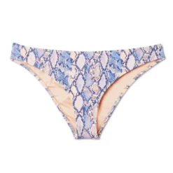 Women's Cheeky Bikini Bottom - Shade & Shore™ Blue Snake Print -Shade & Shore GUEST aa8d395b c149 489d 9982 494b292e02c0