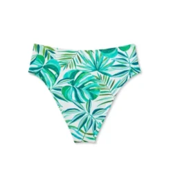 Women's High Waist High Leg Extra Cheeky Bikini Bottom - Shade & Shore™ Green Tropical Print 14 Women's High Waist High Leg Extra Cheeky Bikini Bottom - Shade & Shore™ Green Tropical Print -Shade & Shore GUEST b00a8003 52d9 4a75 93ac 8ea690fb93a9