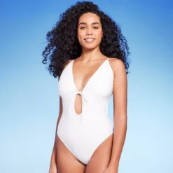 Women's Tie-Front Plunge One Piece Swimsuit - Shade & Shore™ 21 Women's Tie-Front Plunge One Piece Swimsuit - Shade & Shore™ -Shade & Shore GUEST b3ebdd53 4245 470b ac6a 4489c15b7eaf