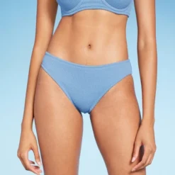 Women's Pucker Textured Hipster Bikini Bottom - Shade & Shore™ -Shade & Shore GUEST ba9f5987 b9d6 4d73 bfba b2ddf51958a7