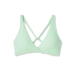 Women's Twist-Front Bralette Bikini Top - Shade & Shore™ Green -Shade & Shore GUEST bef41ead 20c4 41cb 9f48 46715d75fbc2