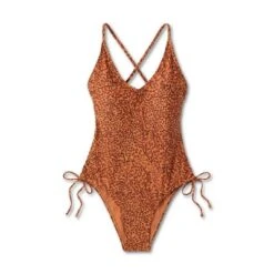 Women's Side-Tie Plunge One Piece Swimsuit - Shade & Shore™ Animal Print 11 Women's Side-Tie Plunge One Piece Swimsuit - Shade & Shore™ Animal Print -Shade & Shore GUEST c177b4a3 4b60 4cc9 8299 47a34881c454