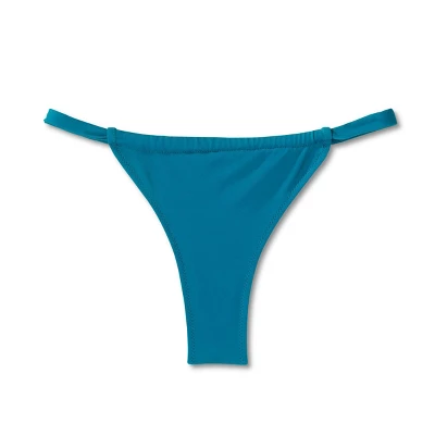 Women's Tunneled Ultra High Leg Bikini Bottom - Shade & Shore™ Teal Blue 8 Women's Tunneled Ultra High Leg Bikini Bottom - Shade & Shore™ Teal Blue - Image 6