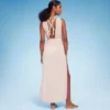 Women's Plunge Open-Side Braided Cover Up Midi Dress - Shade & Shore™ Light Brown 1 Women's Plunge Open-Side Braided Cover Up Midi Dress - Shade & Shore™ Light Brown -Shade & Shore GUEST d2241029 ef51 4d66 93e6 37f914a76e22