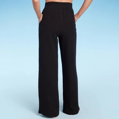 Women's Casual Cover Up Beach Pants - Shade & Shore™ 3 Women's Casual Cover Up Beach Pants - Shade & Shore™