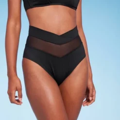 Women's Mesh High Waist Bikini Bottom - Shade & Shore™ Black 11 Women's Mesh High Waist Bikini Bottom - Shade & Shore™ Black -Shade & Shore GUEST da982d56 5dd2 4d5b a663 f136e617728b