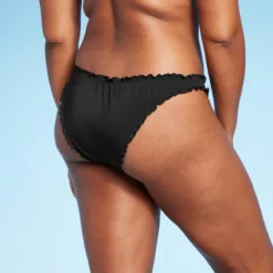 Women's Ruffle High Leg Extra Cheeky Bikini Bottom - Shade & Shore™ -Shade & Shore GUEST dbaa7e50 aade 4ffd 8c4b d094a684a514
