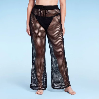 Women's Crochet Cover Up Pants - Shade & Shore™ 4 Women's Crochet Cover Up Pants - Shade & Shore™ - Image 2