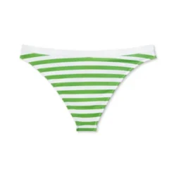 Women's Ribbed High Leg Extra Cheeky Bikini Bottom - Shade & Shore™ Green/White 14 Women's Ribbed High Leg Extra Cheeky Bikini Bottom - Shade & Shore™ Green/White -Shade & Shore GUEST e257d3a7 fe21 4257 83c5 bc2b476d7bfe