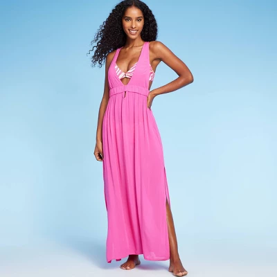 Women's Plunge Cover Up Maxi Dress - Shade & Shore™ 6 Women's Plunge Cover Up Maxi Dress - Shade & Shore™ - Image 4