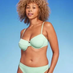 Women's Ribbed Underwire Bikini Top - Shade & Shore™ -Shade & Shore GUEST f1b6b310 2fd9 484e a84d 3aced4e2c26e