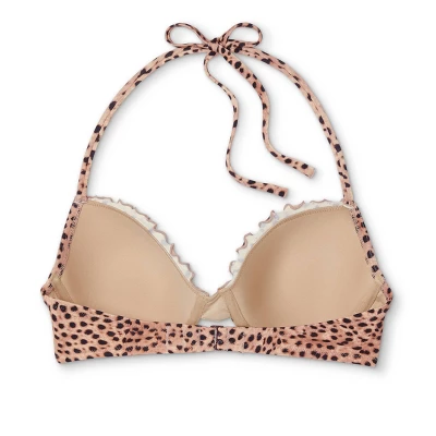 Women's Lightly Lined Ruffle Bikini Top - Shade & Shore™ 8 Women's Lightly Lined Ruffle Bikini Top - Shade & Shore™ - Image 6