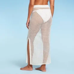 Women's Pull-On Crochet Cover Up Skirt - Shade & Shore™ Off-White 8 Women's Pull-On Crochet Cover Up Skirt - Shade & Shore™ Off-White -Shade & Shore GUEST f2d83ad7 7893 4ea3 9623 a005275d7814