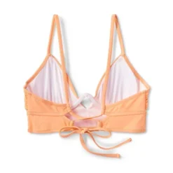 Women's Shirred Keyhole Underwire Bikini Top - Shade & Shore™ Peach -Shade & Shore GUEST f5fcec44 57f7 4009 8271 40d8a905d7f2